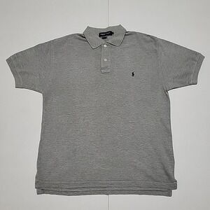 Polo Golf Ralph Lauren Collared Short Sleeve Shirt Mens Size S Gray